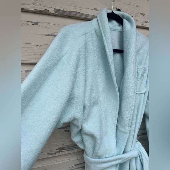 Miss Elaine Heavenly Bodies Plush Cozy Terry Cloth Midi Length Bath Robe Medium - Picture 4 of 7